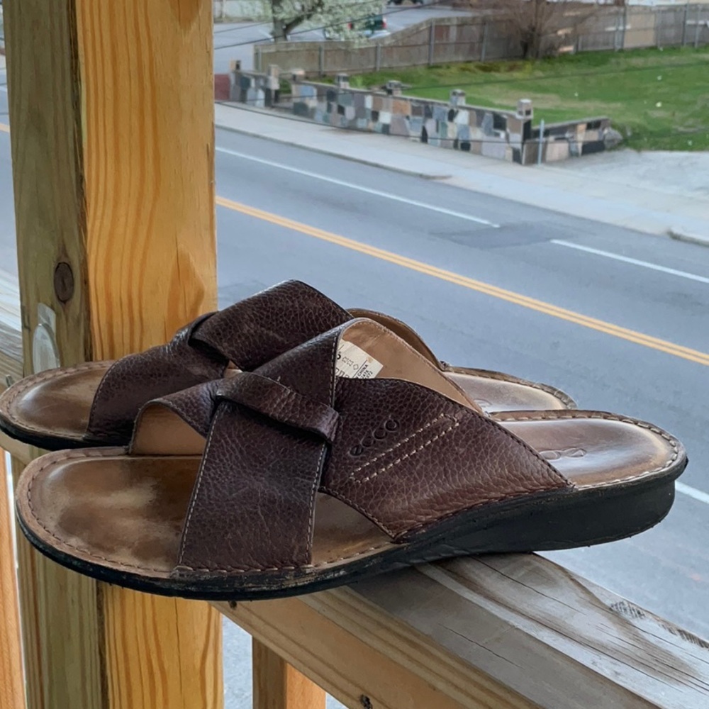 Ecco Men’s Open Toe Sandals Sz 9 / 9.5